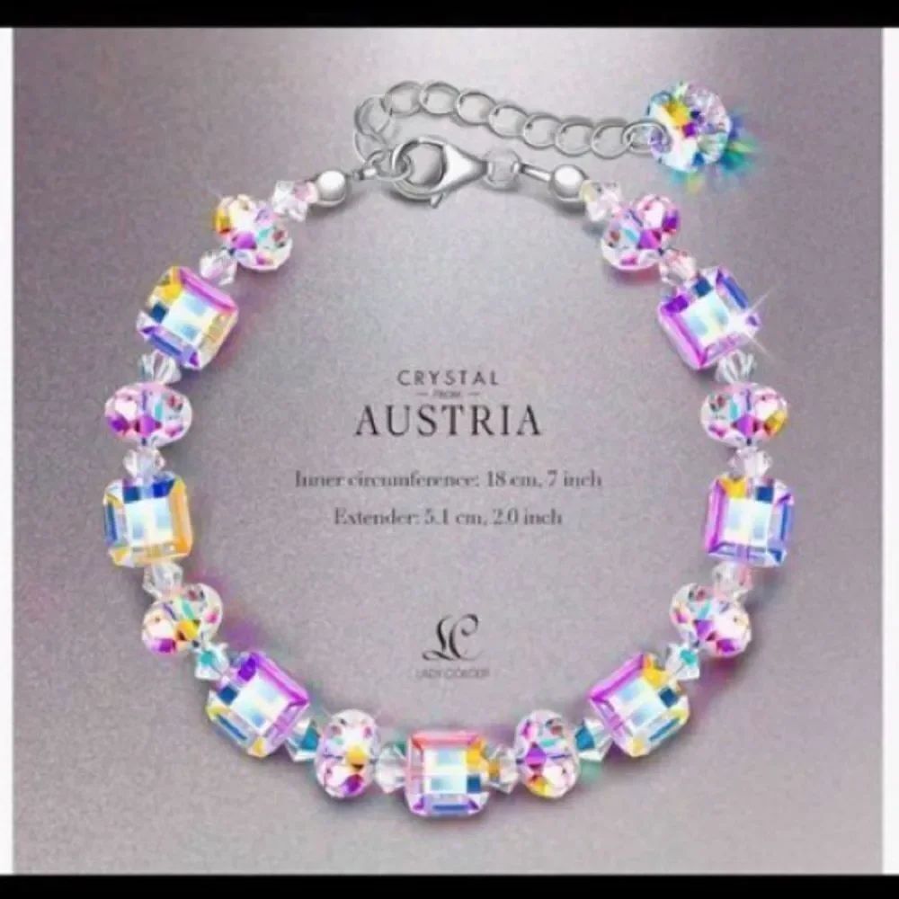 Crystal bracelet 🔥by Lady Colour . Stunning crystals from Austria, elegant Pari